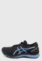 Tenis Running Negro-Azul asics Gel Nimbus 20 de Asics