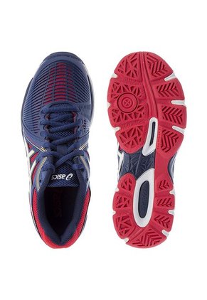 Tenis Azul Navy-Rojo-Blanco asics GEL-NETBURBER BALLISTIC