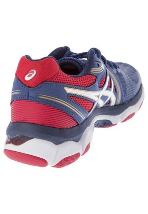 Tenis Azul Navy-Rojo-Blanco asics GEL-NETBURBER BALLISTIC