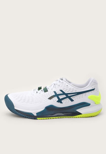 Tenis para Tennis Borgoña-Blanco-Negro asics GEL-Resolution 9 Clay