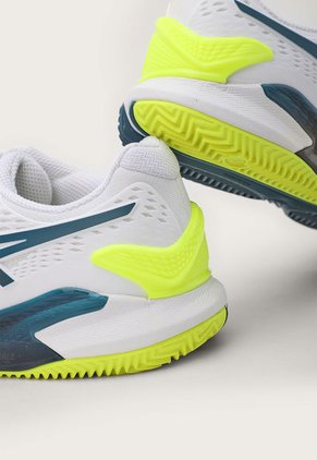 Tenis para Tennis Borgoña-Blanco-Negro asics GEL-Resolution 9 Clay