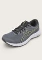 Tenis Running Gris Oscuro-Amarillo-Negro asics Gel-Contend 8 de Asics