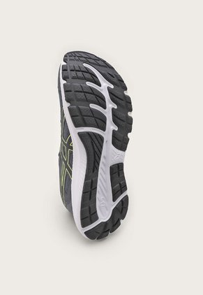 Tenis Running Gris Oscuro-Amarillo-Negro asics Gel-Contend 8