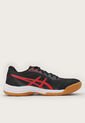 Tenis Volleyball Negro-Rojo-Blanco asics Upcourt 5 de Asics