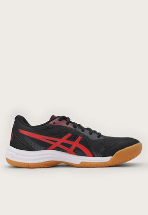 Tenis Volleyball Negro-Rojo-Blanco asics Upcourt 5