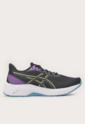 Tenis Running Negro-Amarillo-Multicolor asics GT-1000 12