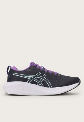 Tenis Running Negro-Aguamarina-Violeta asics Gel-Excite 10