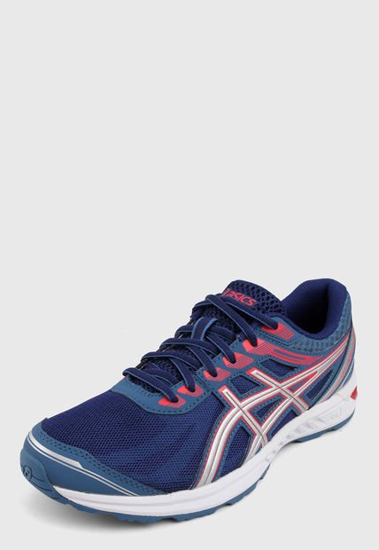 Tenis Running Azul-Fucsia-Blanco asics GEL-Sileo