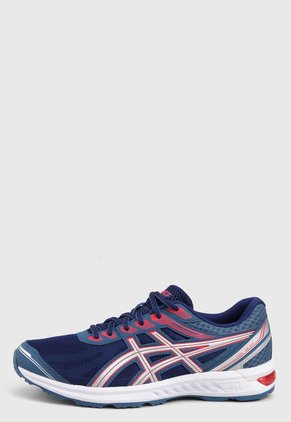 Tenis Running Azul-Fucsia-Blanco asics GEL-Sileo