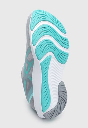 Tenis Running Gris-Blanco-Turquesa asics Gel Pulse 13