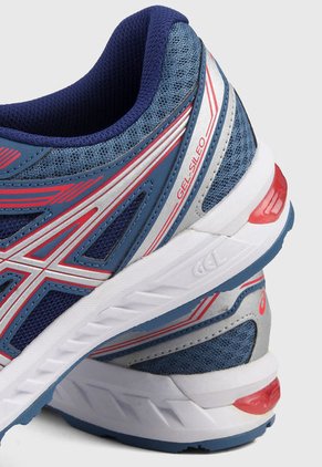 Tenis Running Azul-Fucsia-Blanco asics GEL-Sileo