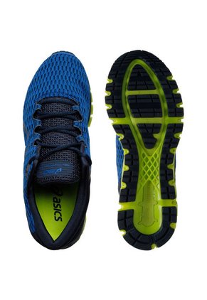 Tenis Running Azul-Verde Neón asics Quantum 360 Shift