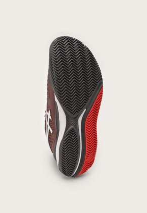 Tenis para Tennis Borgoña-Blanco-Negro asics GEL-Resolution 9 Clay