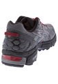 Running Gris-Negro-Rojo asics Gel-Kahana 8 de Asics