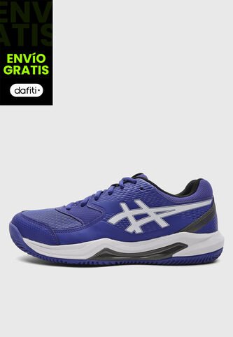Tenis asics Dedicate 8 Clay Azul Asics