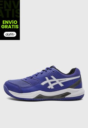 Tenis asics Dedicate 8 Clay Azul