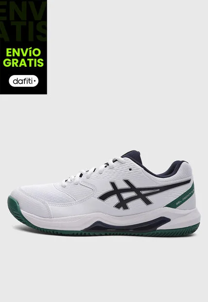 Tenis asics Gel - Dedicate 8 Clay Blanco