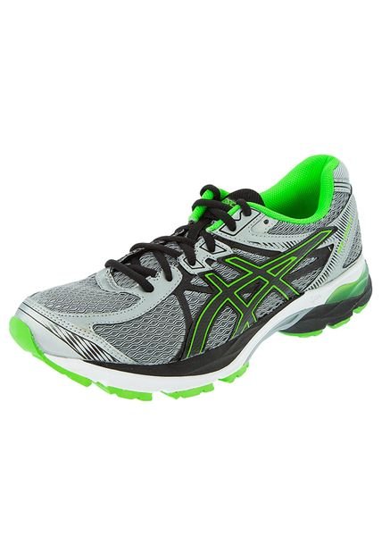 Running Gris-Verde Neón asics Gel-Flux 3
