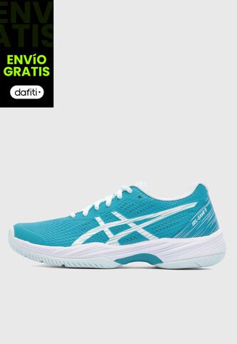 Tenis para Tennis Turquesa-Blanco-Verde Menta asics Gel Game 9 Asics