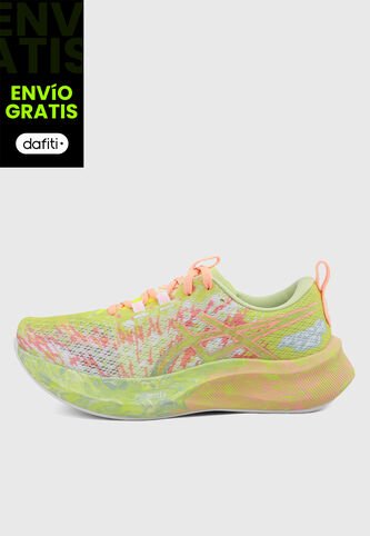 Tenis Running Amarillo Neón-Naranja Pastel asics Noosa Tri 16 Asics