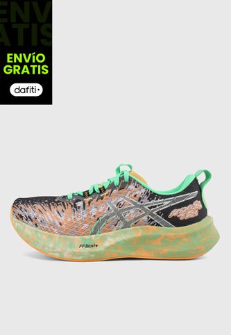 Tenis Running Negro-Verde-Naranja asics Noosa Tri 16 Asics