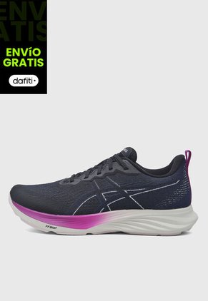 Tenis Running Negro-Violeta-Blanco asics Dynablast 4