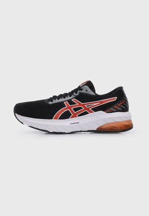Tenis Running Negro-Naranja-Blanco asics Gel Spectrum