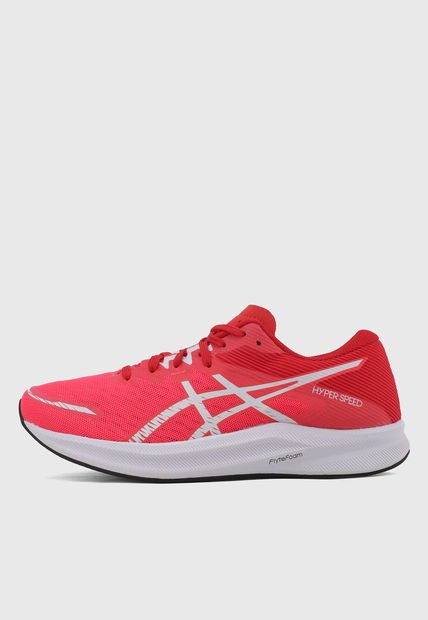 Tenis Running Rosa Fandango-Blanco asics Hyper Speed 3