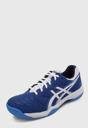 Tenis para Tennis Azul-Blanco asics Gel Dedicate 6