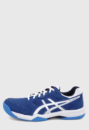 Tenis para Tennis Azul-Blanco asics Gel Dedicate 6