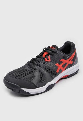 Tenis Padel Negro-Rojo-Blanco asics GEL-Padel PRO 5