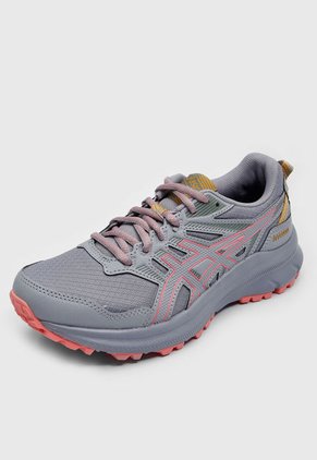 Trail Running Gris-Coral-Mostaza asics Trail Scout 2