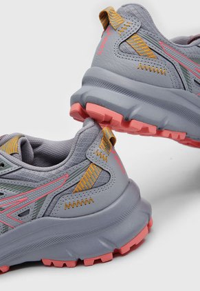 Trail Running Gris-Coral-Mostaza asics Trail Scout 2