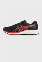 Tenis Running Negro-Rojo-Blanco asics Kabuki de Asics