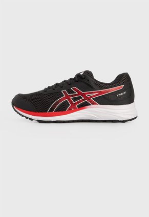 Tenis Running Negro-Rojo-Blanco asics Kabuki
