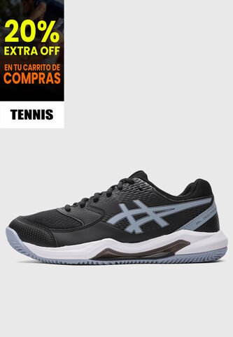 Tenis asics Gel Dedicate 8 Clay Negro Asics