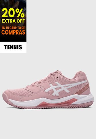 Tenis asics Gel Dedicate 8 Clay Rosa Asics