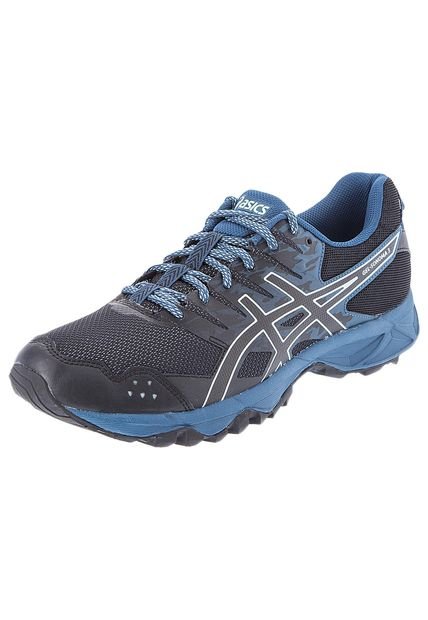 Running Negro-Azul Asics GEL-SONOMA 3