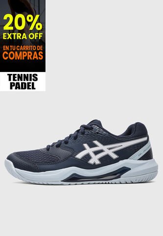 Tenis asics Gel Dedicate 8  Azul Asics