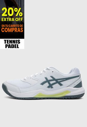 Tenis asics Gel-Dedicate 8 Blanco