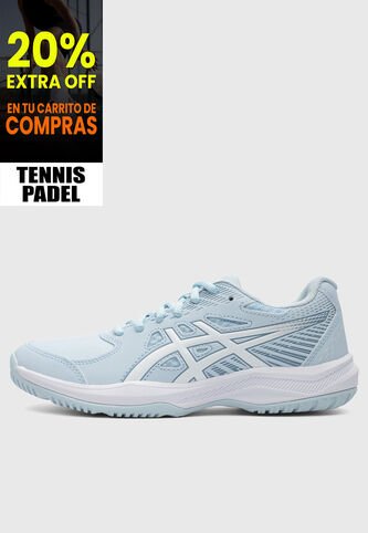 Tenis asics Court Slide 4  Celeste Asics