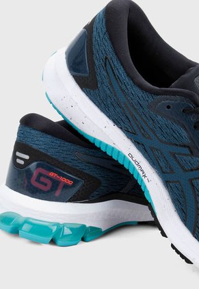 Tenis Running Azul-Negro-Blanco asics GT-1000 9