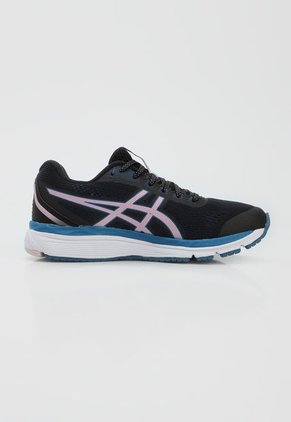 Tenis Running Negro-Azul-Lila asics Hypersonic 2