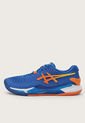Tenis para Tennis Azul-Naranja asics Gel-Resolution 9 Clay de Asics