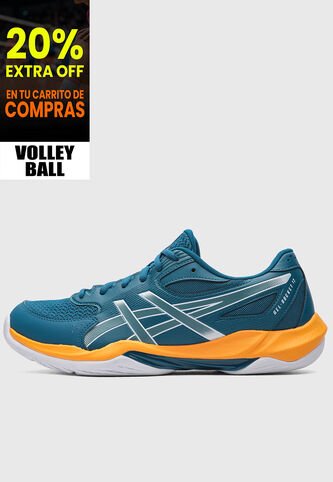 Tenis asics Gel Rocket 12 Turquesa Asics