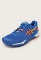 Tenis para Tennis Azul-Naranja asics Gel-Resolution 9 Clay de Asics