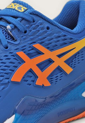 Tenis para Tennis Azul-Naranja asics Gel-Resolution 9 Clay