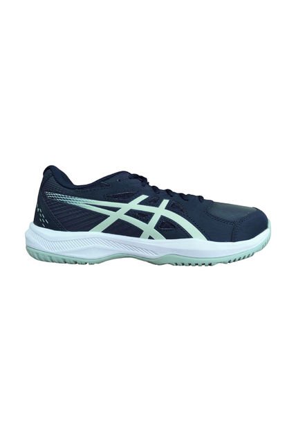 Tenis Asics Court Slide 4 Para Tenis Hombre-Azul/Blanco