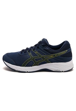 Tenis Running Azul-Amarillo-Blanco asics Gel-Contend 6