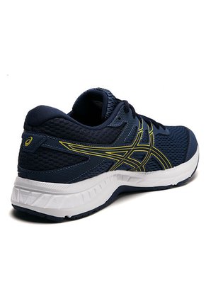 Tenis Running Azul-Amarillo-Blanco asics Gel-Contend 6
